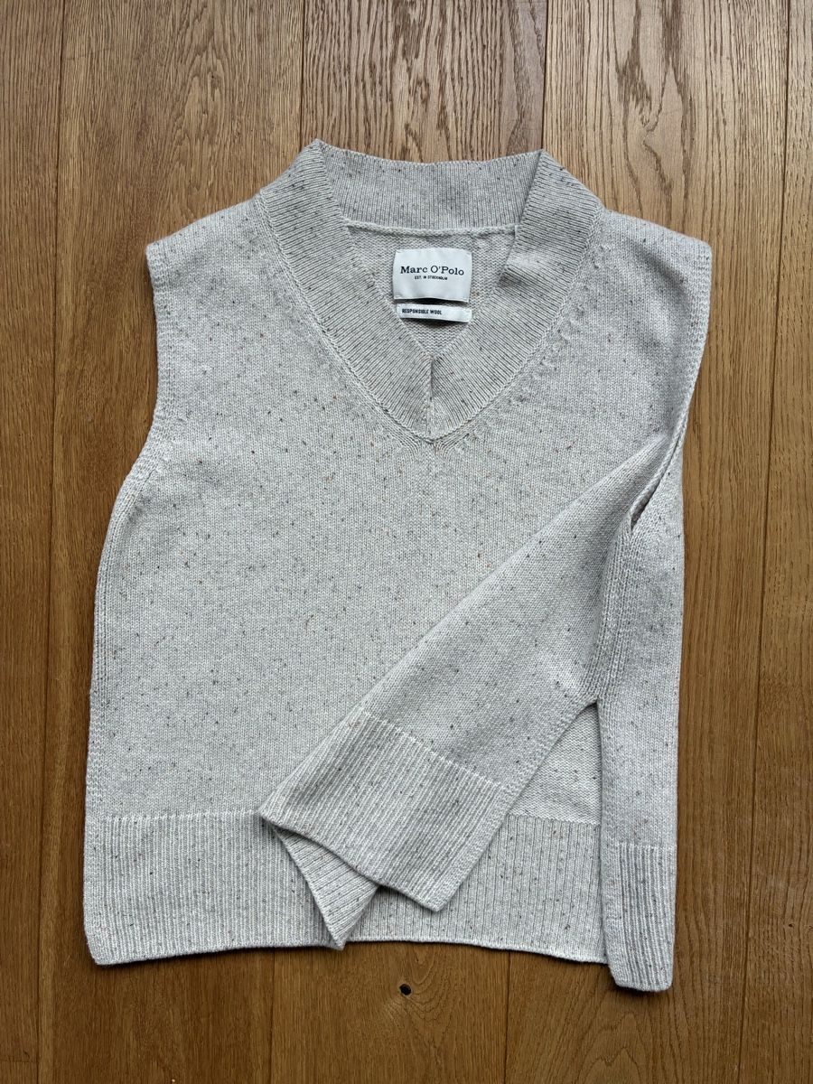 Pulls & Sweat-shirts: Marc O'Polo Pullunder beige meliert Grösse M – D'occasion à Winterthur par 34Sonne07 1