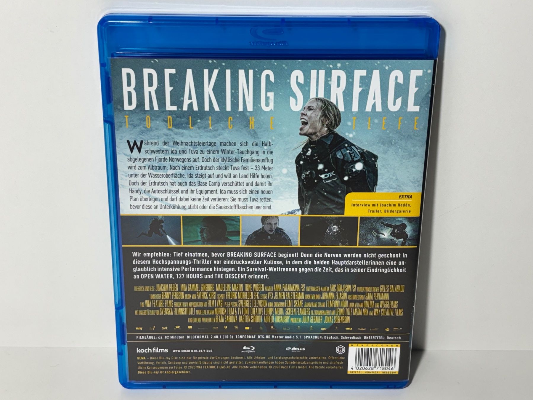 Tutti i DVDs: Breaking Surface - Tödliche Tiefe Blu Ray – Usato da Wilderswil venduto da Sstriker 1
