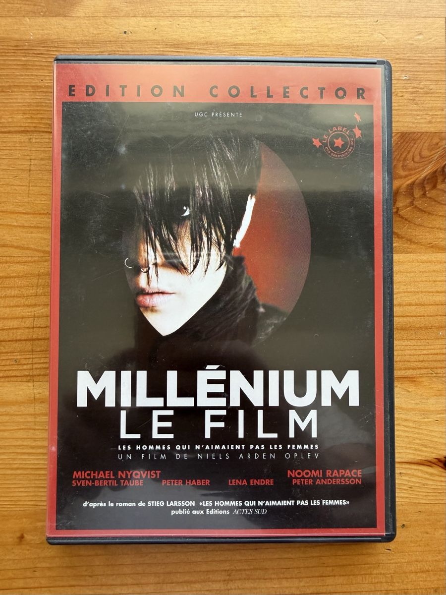 Tutti i DVDs: DVD film Millenium de Niels Arden Oplev – Usato da Chêne-Bougeries venduto da PPP1224