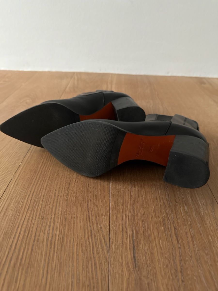 Santoni Scarpe da donna: Santoni Leather Ankle Boots – Nuovo (secondo la descrizione) da Binningen venduto da can_s2yh 5