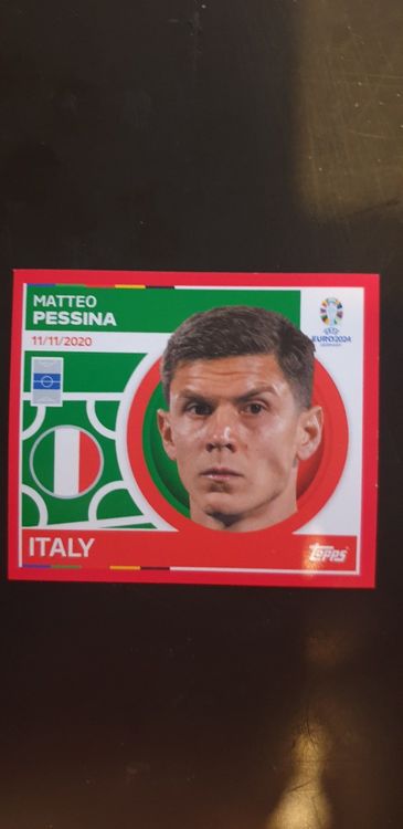 Topps Euro 2024 Sticker Italy ITA PTW Wilfried Gnonto Rookie Player to Watch