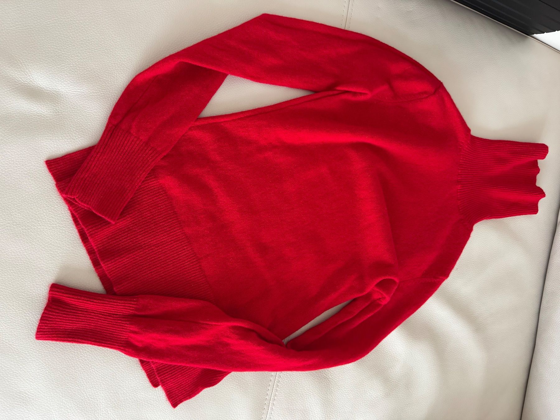 Maglioni & Felpe: JUST CASHMERE Rollkragenpullover Rot, Gr. S/36 – Usato da Zürich venduto da LuxuryJewellery 5