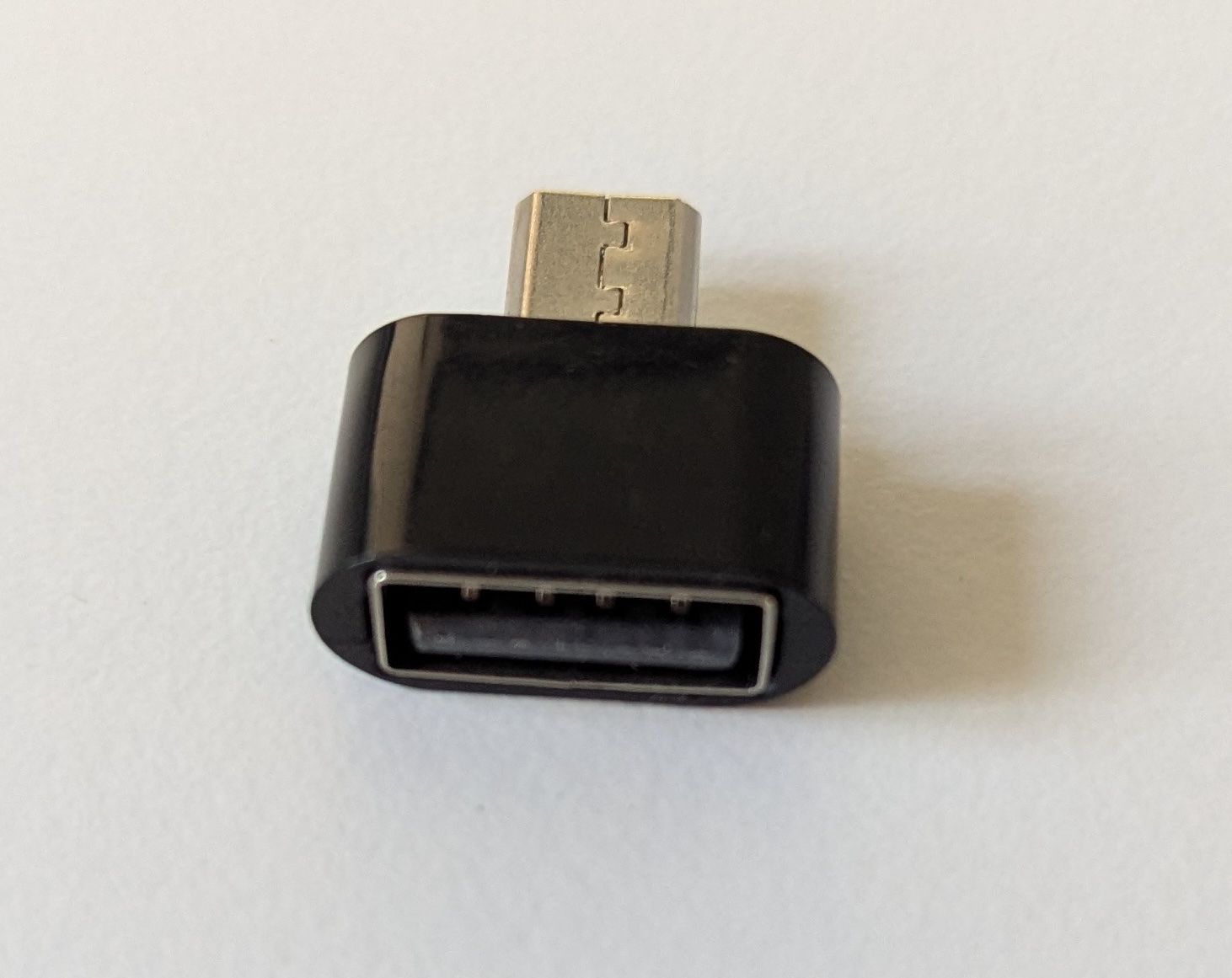 Laufwerke & Adapter: Micro USB OTG Adapter Schwarz neu – Gebraucht aus Basel von seewhybee 1