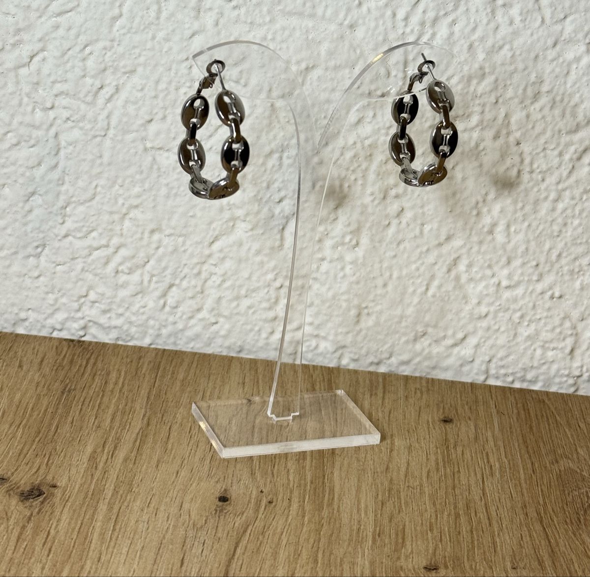 Orecchini pendenti & Orecchini a lobo: Boucles d’oreilles en acier inoxydable – Nuovo e nell'imballaggio originale da Châtel-St-Denis venduto da Montclair_Swiss 2