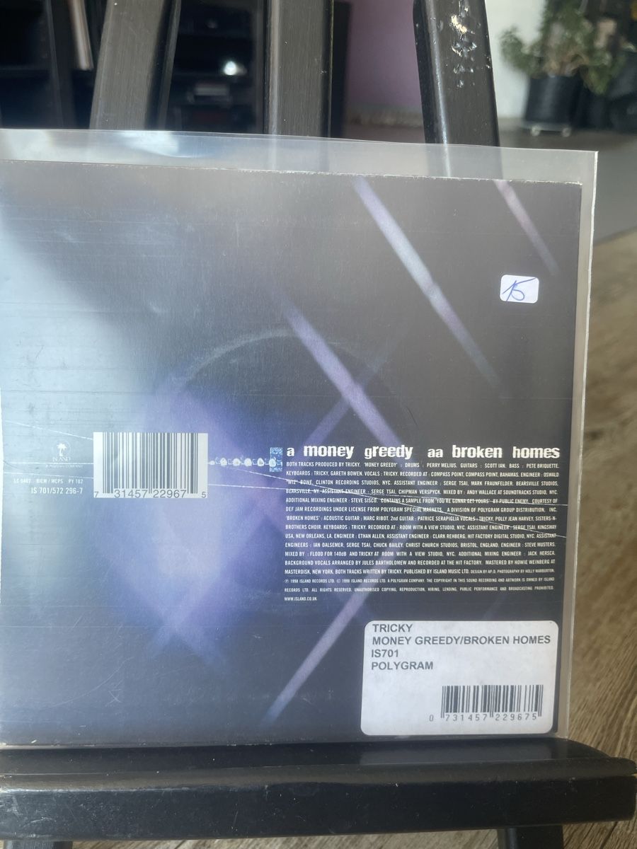 Dischi in vinile: Tricky / Money Greedy / 7inch  – Nuovo (secondo la descrizione) da Dagmersellen venduto da stonefinger 1