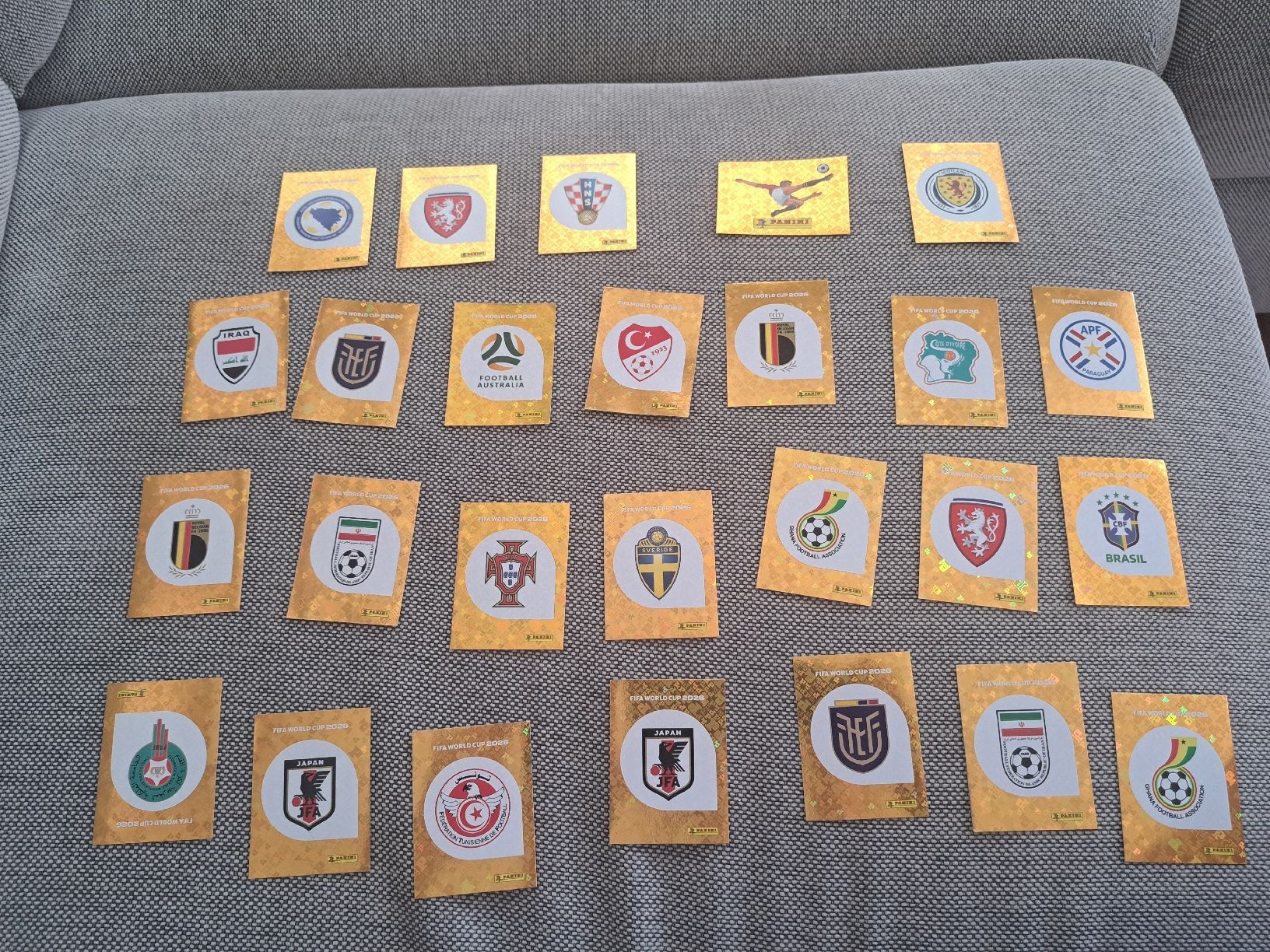 Panini Carte collezionabili: WM Panini Wappen – Nuovo (secondo la descrizione) da Ettingen venduto da Trek1986