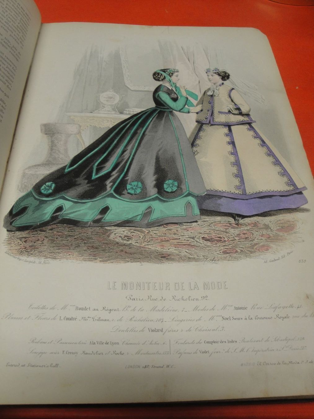 Incisioni: Stichbuch Mode 1867 Rarität- Schnäppchen – Usato da Trachslau venduto da post35 1