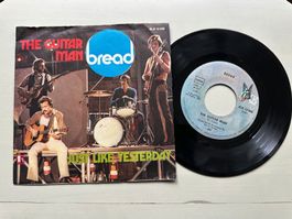 BREAD tolle Single 1972 Kult The guitar man