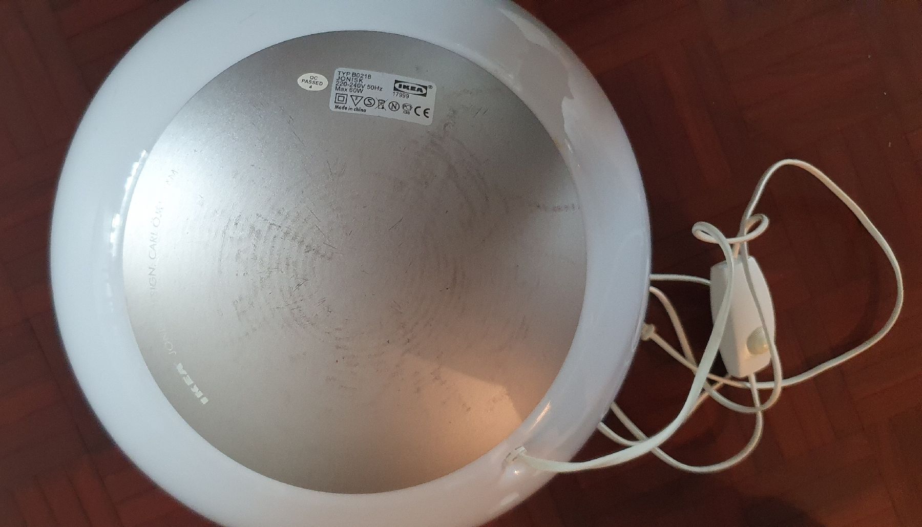 Ikea Lampade: Ikea Jonisk Tischlampe, Kugellampe – Usato da Kreuzlingen venduto da Rschweiz1 2