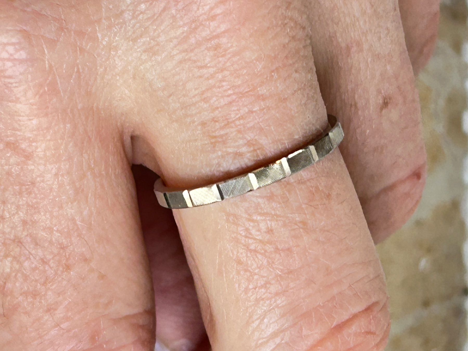 Ringe: Silberring "PARTS" schlicht (52/50) – Gebraucht aus Dittingen von Bellevista