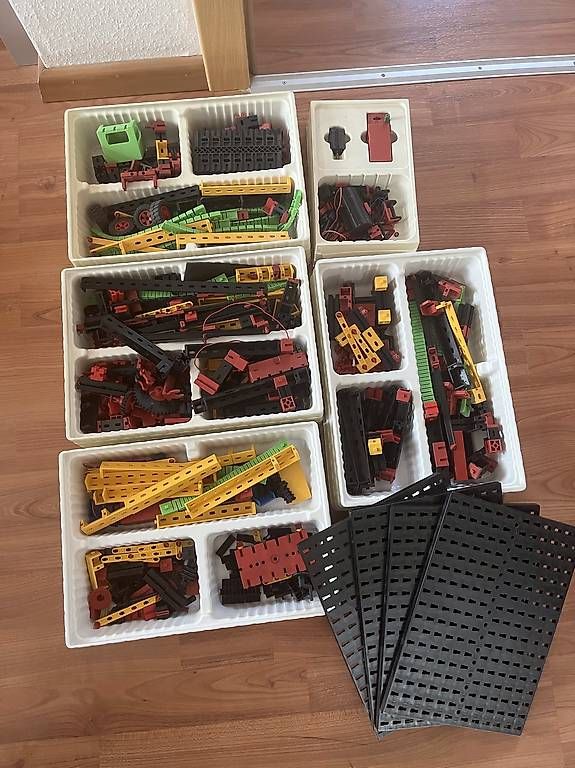 Fischer Giocattoli: Fisher Technik Rolling Action, Kugelbahn – Usato da Itingen venduto da frborn 1