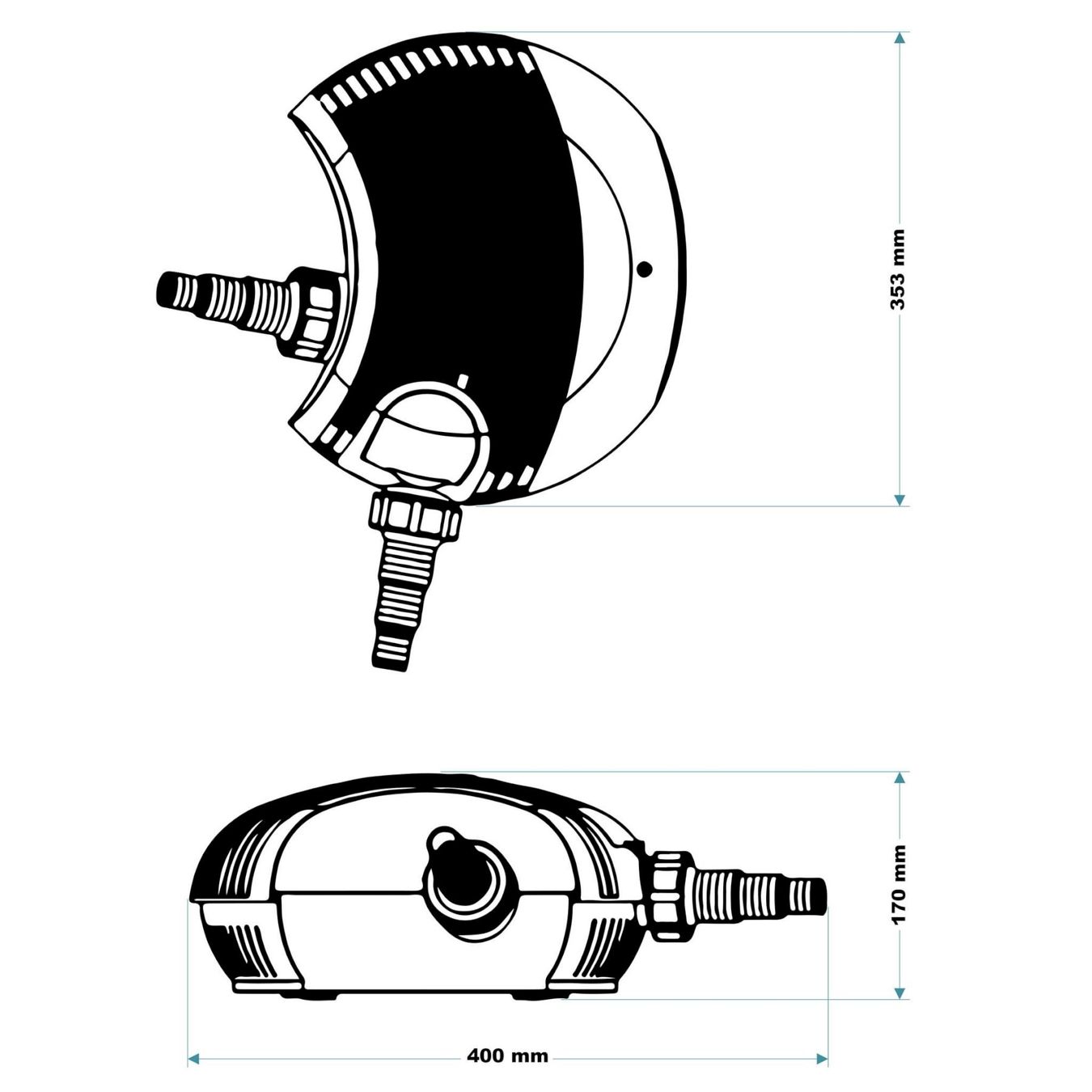 Pompe & Parti di ricambio: Teichfilter 90000L+Teichpumpe+UVC Klärer – Nuovo e nell'imballaggio originale da Bottighofen venduto da zaap 7