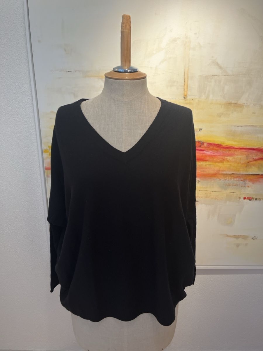 Steffen Schraut Maglioni & Felpe: Steffen Schraut - V-Pullover schwarz - NEU! – Nuovo e nell'imballaggio originale da Olten venduto da reja1965
