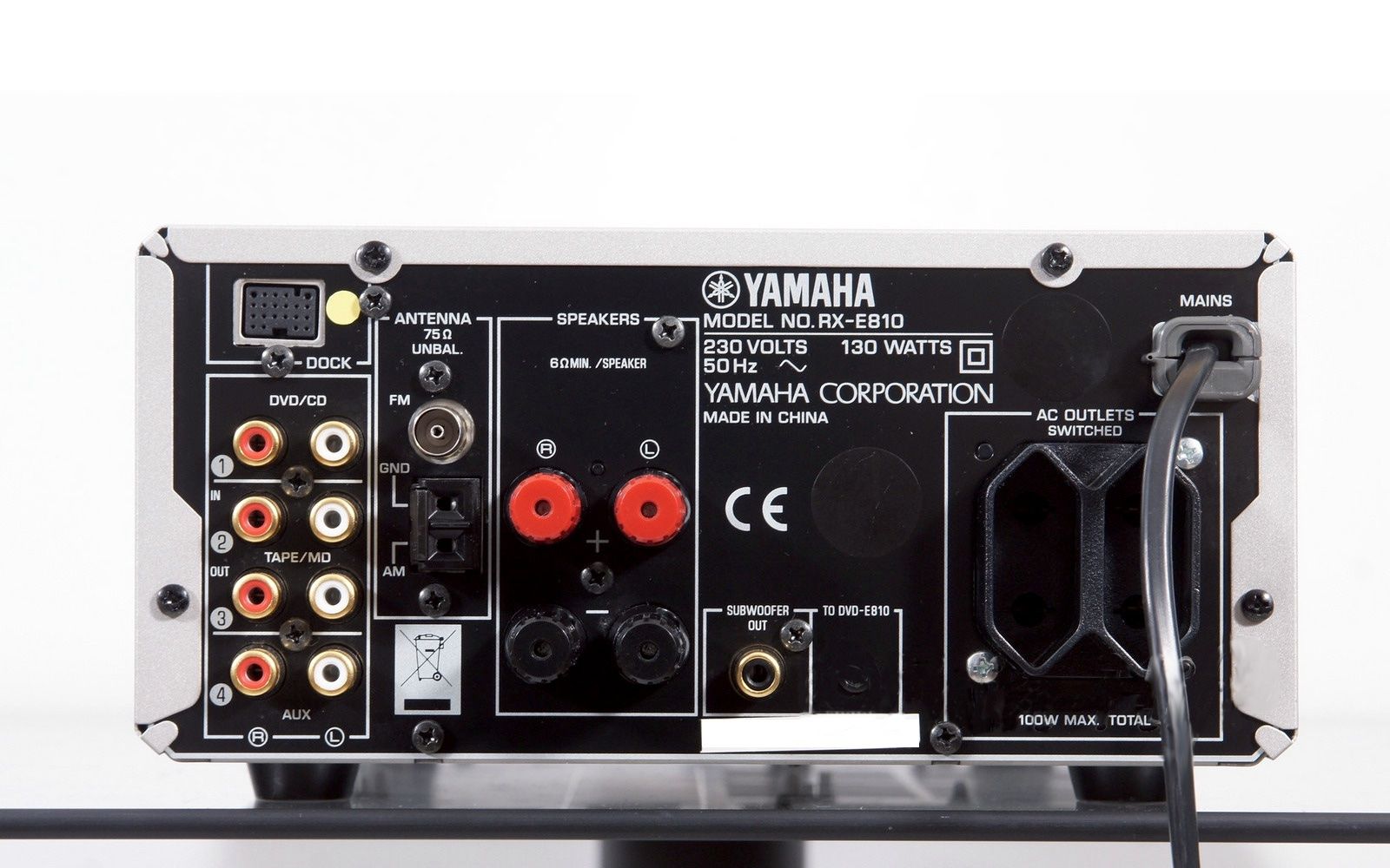 Yamaha Ricevitori: Yamaha RX-E810 Natural Sound Receiver – Difettoso da Oberrüti venduto da gdougas1966 1