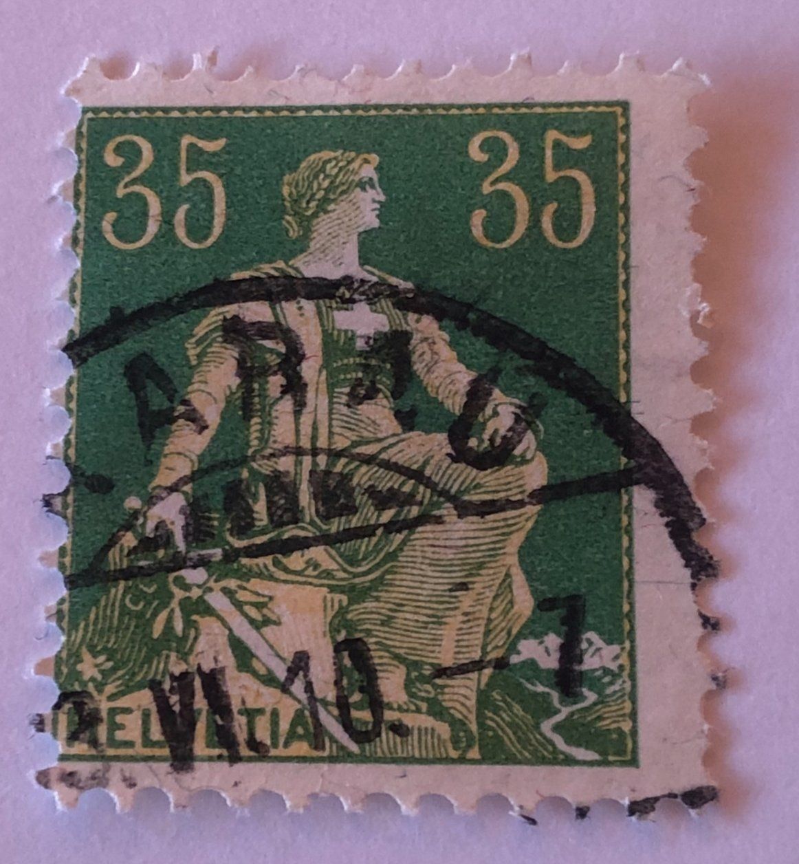 Tutti i francobolli: Nr.111 mit Vollstempel Aarau – Usato da Aarau venduto da Billa007