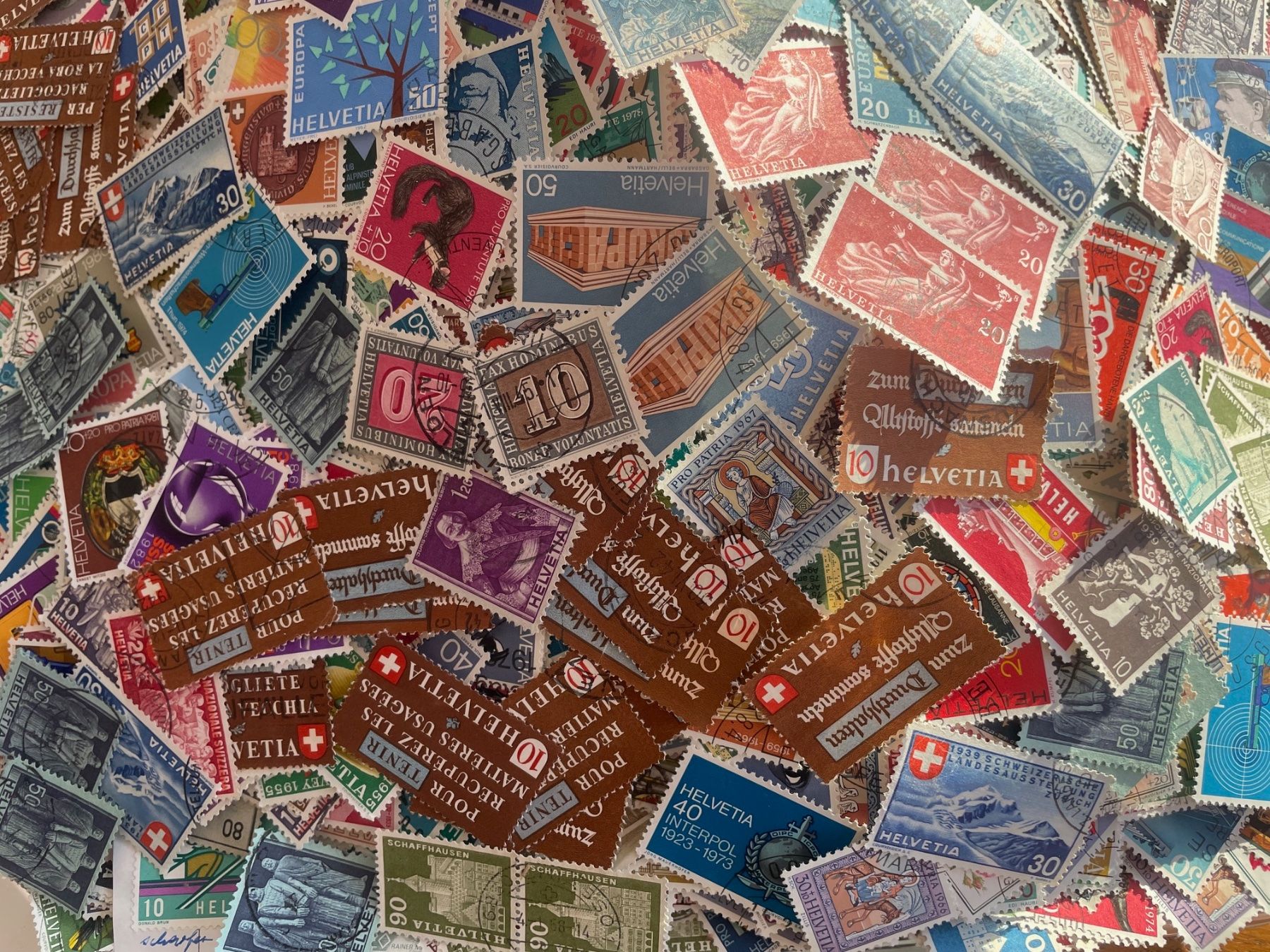 Tutti i francobolli: Briefmarken – Usato da Menziken venduto da fiat-500 2