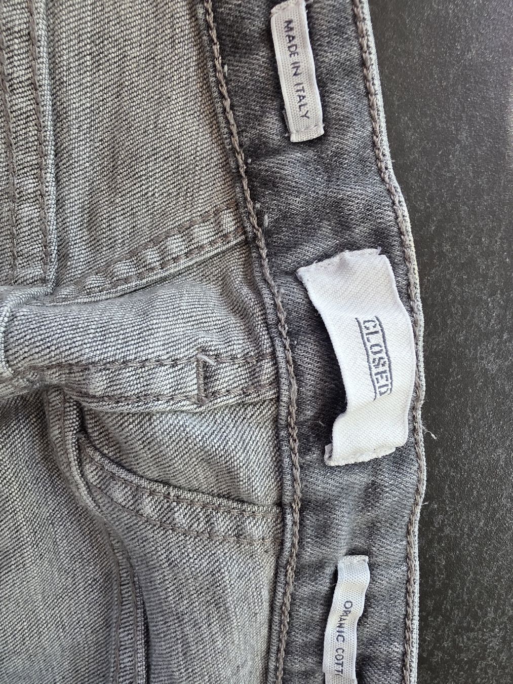 Closed Jeans: Jean Closed gris coupe évasée taille 26  – Gebraucht aus Rossemaison von hai_57qc 3