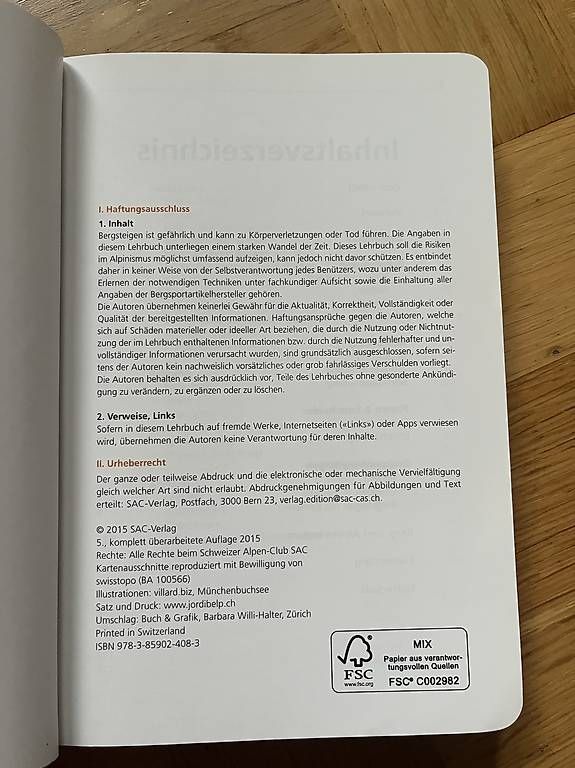 Livres: Bergsport Sommer – D'occasion à Luzern par Marla_C 1