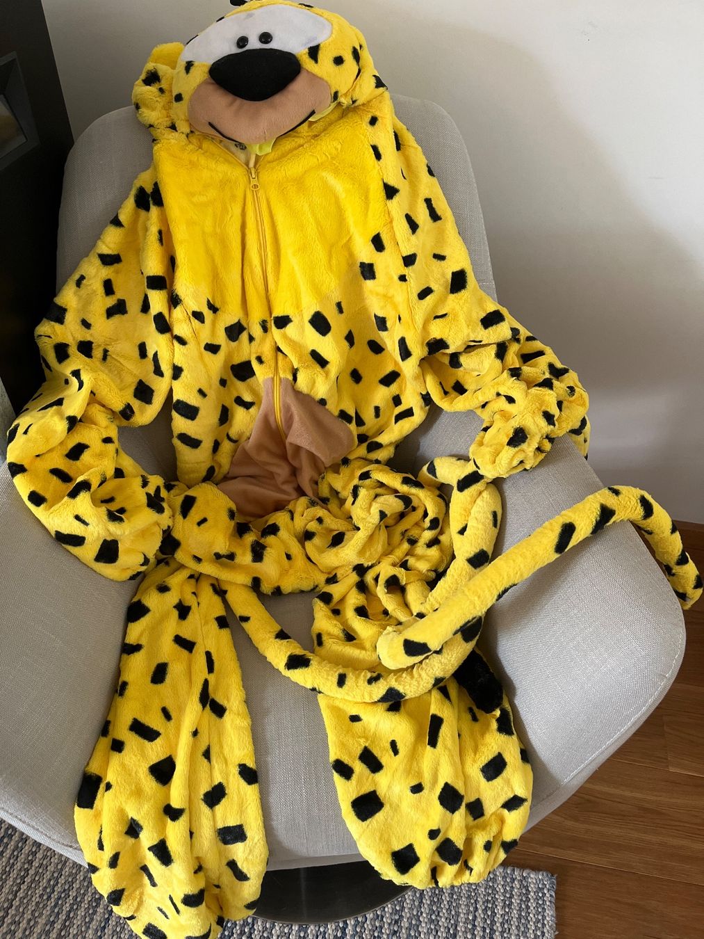 Costumi: Marsupilami costume taille pour 1m90 – Usato da Plan-les-Ouates venduto da babsbonplan