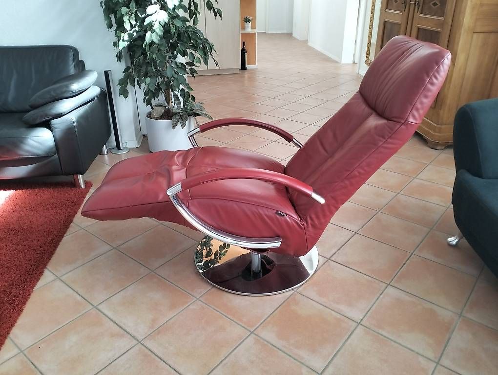 Sessel: Relaxsessel Strässle Leder – Gebraucht aus Düdingen von deal001