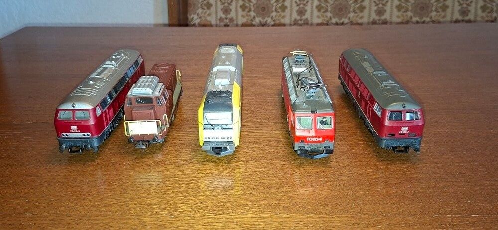 Modellini di ferrovie: H0 DC 5 Lok Konvolut für Bastler. – Difettoso da Pfäffikon ZH venduto da gub_2j76 4