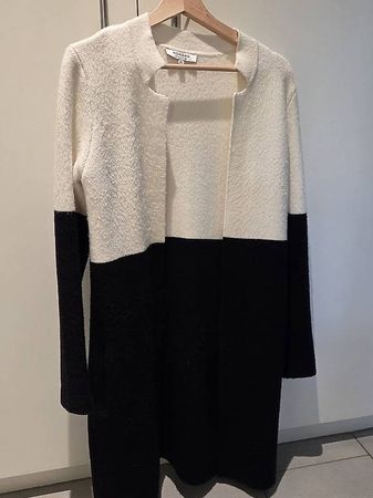 Morgan Kleid Schwarz/Creme   Gr. XS