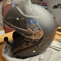 Shoei Motorradhelm mit Sena Headset 10 U, Grösse M