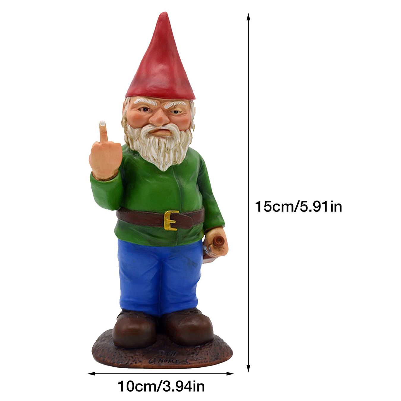 Gartenfiguren: PINKELNDER GARTENZWERG - GARTEDEKO ^ – Neu und originalverpackt aus Wittenbach von  2