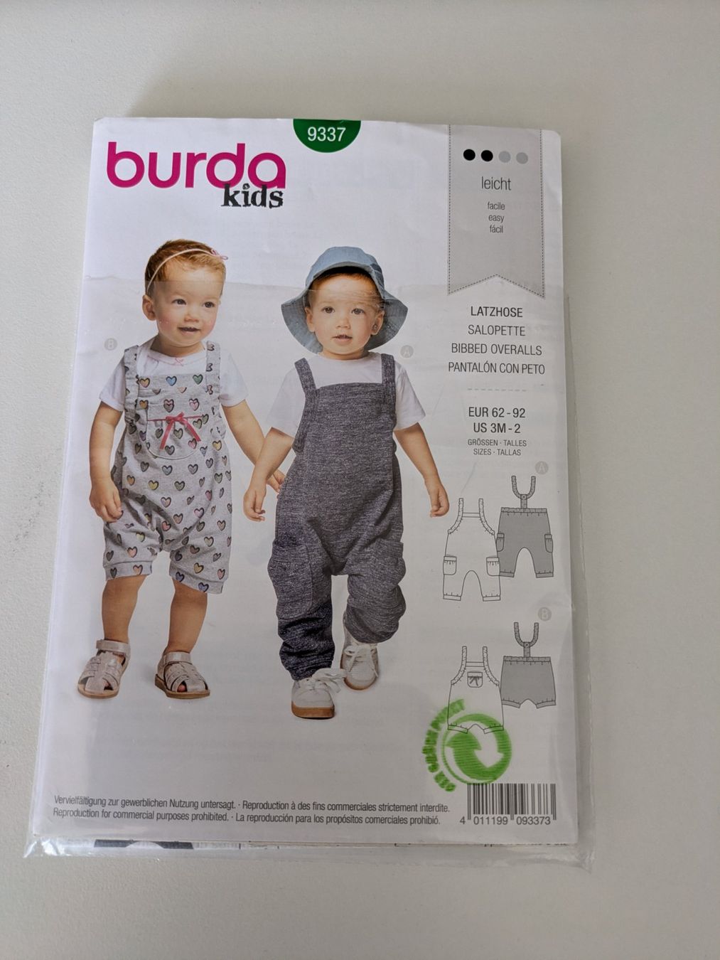 Cartamodelli: Schnittmuster: Burda 9337 – Usato da Bern venduto da Puzzling_Mom