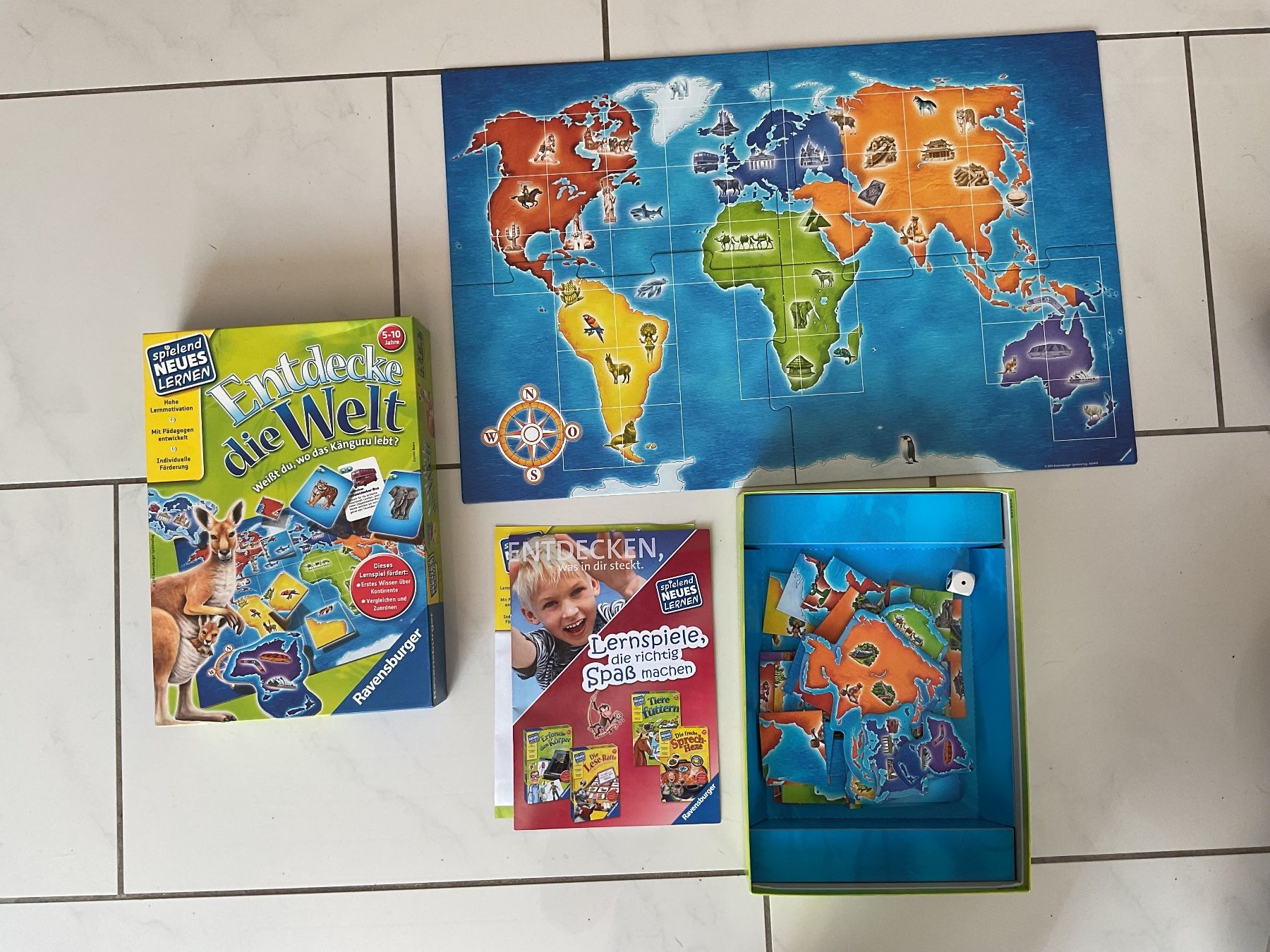 Ravensburger Spiele: Ravensburger Spiel Entdecke die Welt – Neu (gemäss Beschreibung) aus Biel-Benken BL von Sahra1