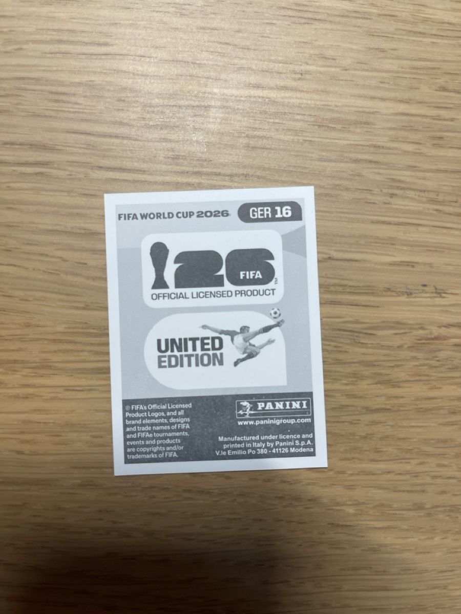 Aufkleber: Panini FIFA WC GER 16 – Neu (gemäss Beschreibung) aus Lausanne 26 von mar_2ldv 1