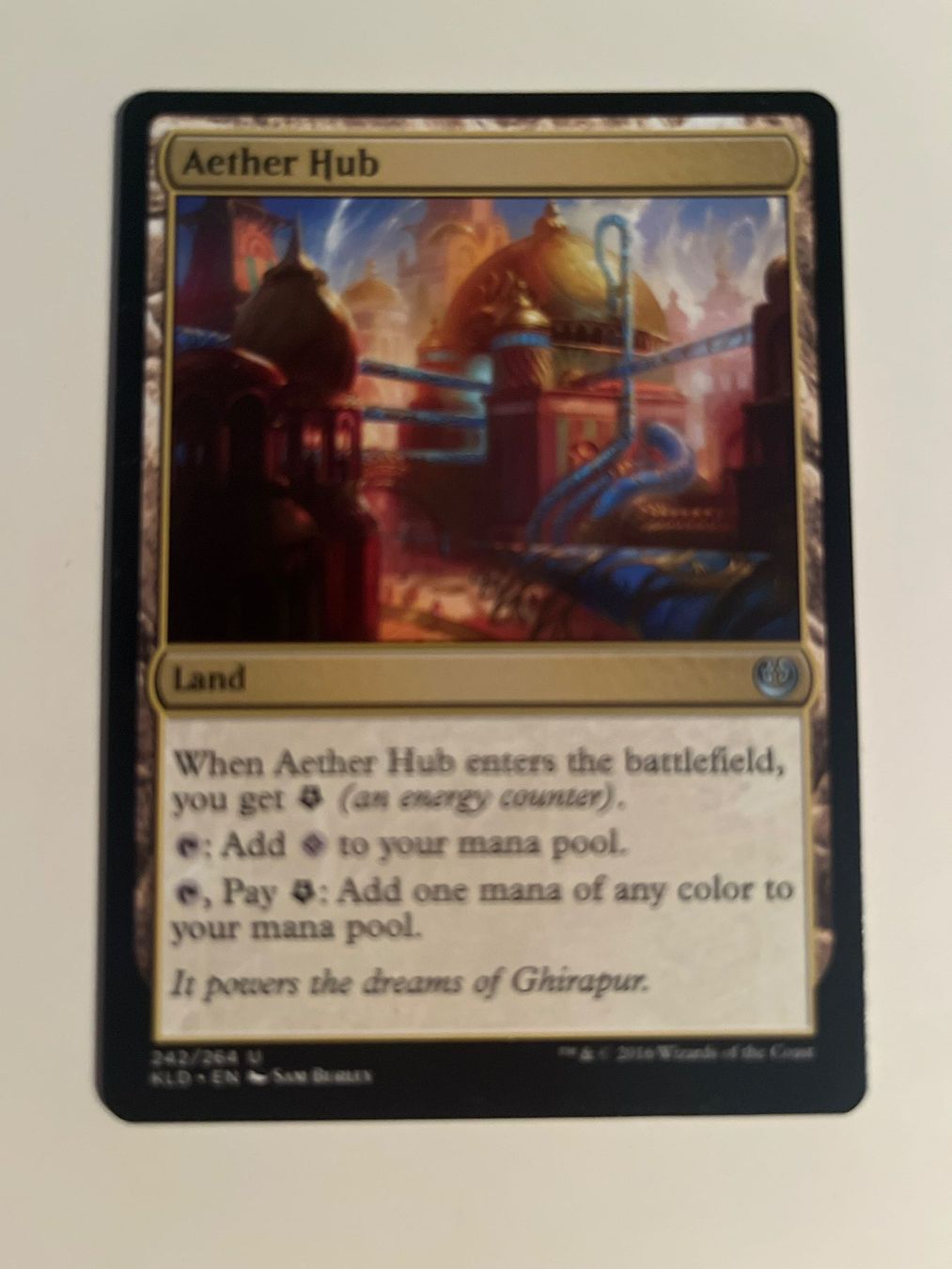 Magic The Gathering Carte collezionabili: 1 x Aether Hub - Magic: The Gathering - MtG – Usato da Kriens venduto da Shadi1980