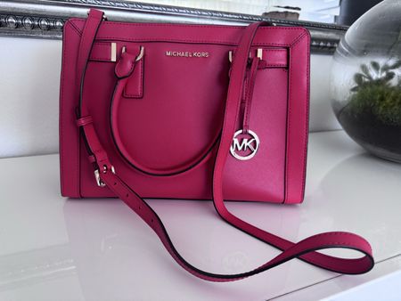 Handtasche Michael Kors pink Leder