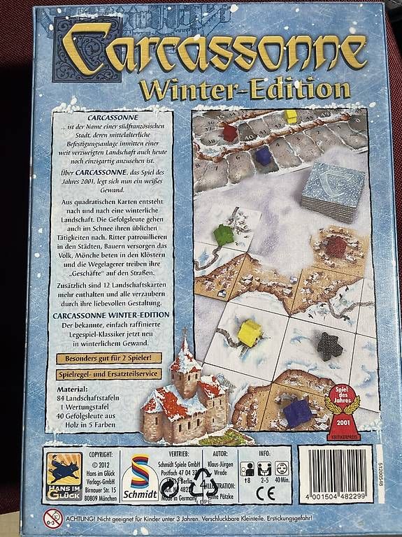 Giochi: Carcassonne - Winter Edition – Nuovo e nell'imballaggio originale da Biel/Bienne venduto da Hamamlezi 4