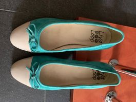 Liva Loop Ballerinas Gr.39/40 Leder/Velour