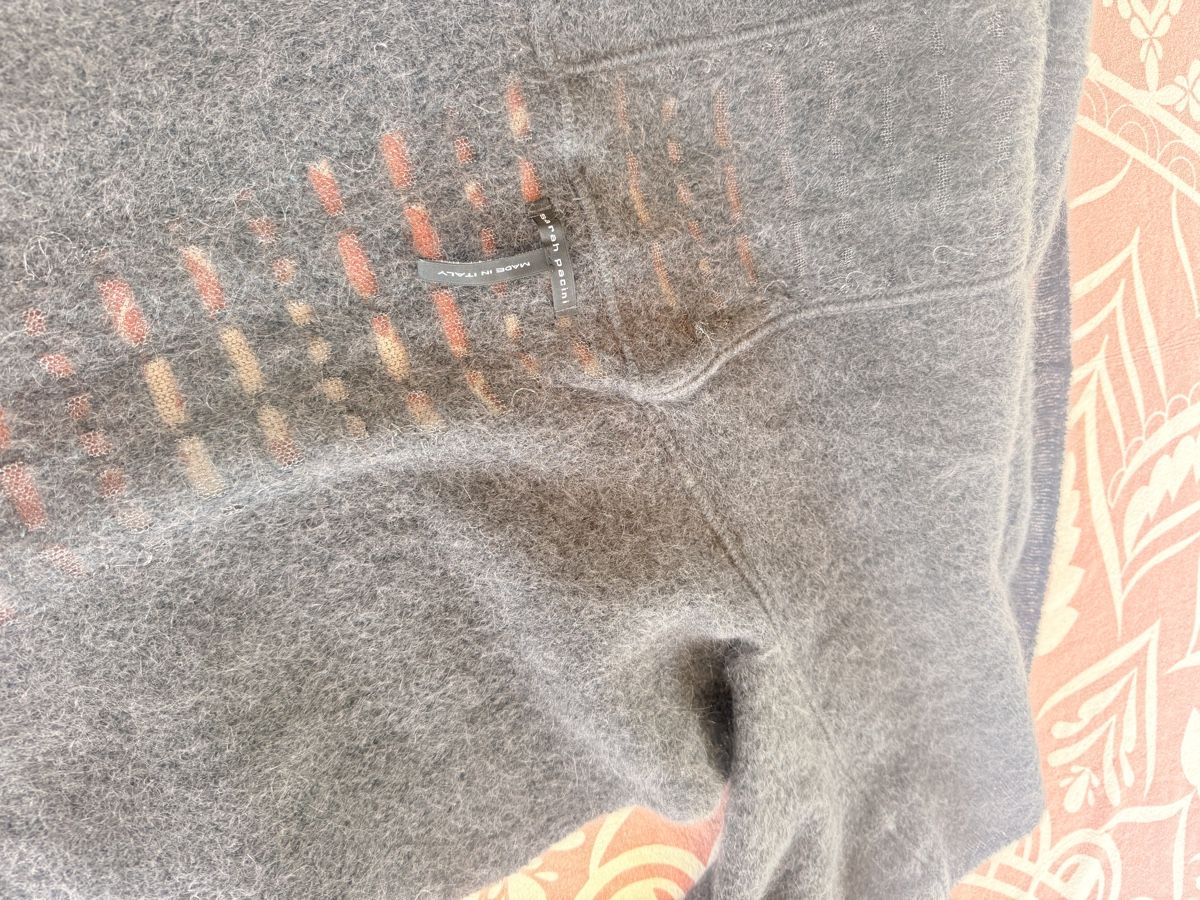 Sarah Pacini Gilets & Westen: Damen Strickweste blaugrau Sarah Pacini  – Gebraucht aus Zollikon von JeannetteEgger 5