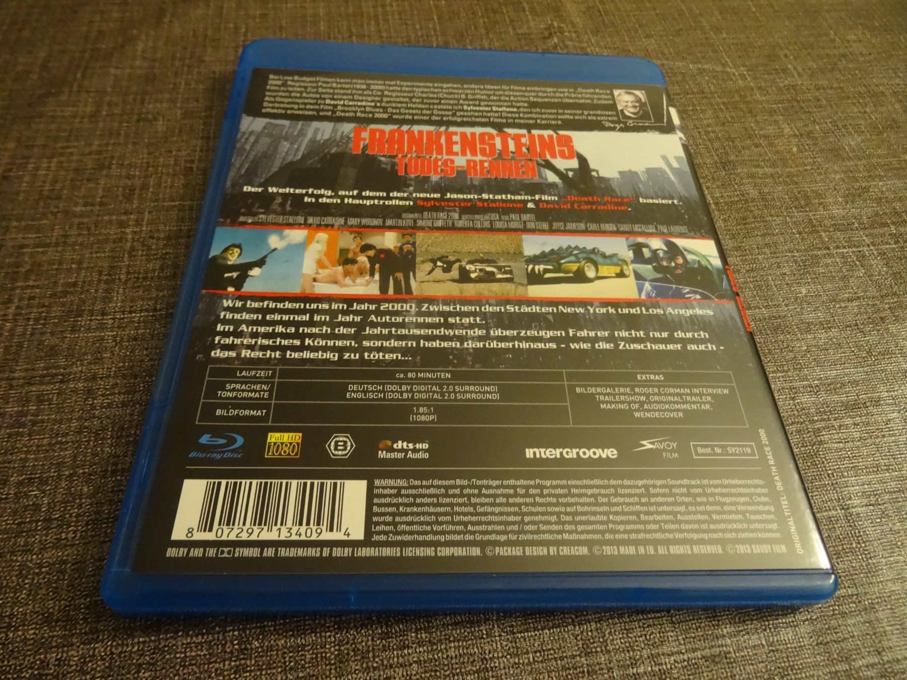 Tutti i DVDs: Blu-ray Frankensteins Todes-Rennen – Usato da Olten venduto da Disc-Verkauf 2