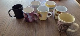 7x Kaffee- Tee Tassen