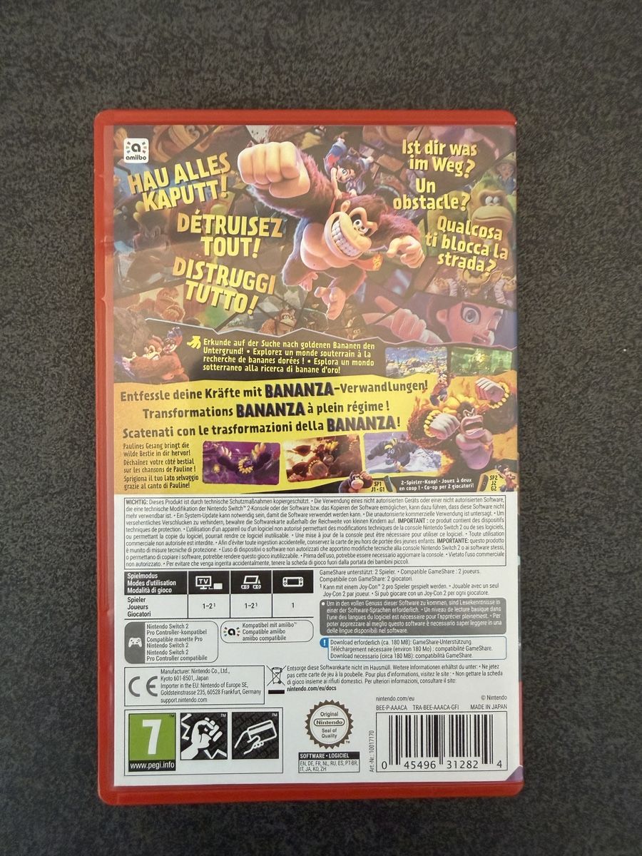 Nintendo Spiele: Donkey Kong Bananza – Gebraucht aus Zug von lekichr 2