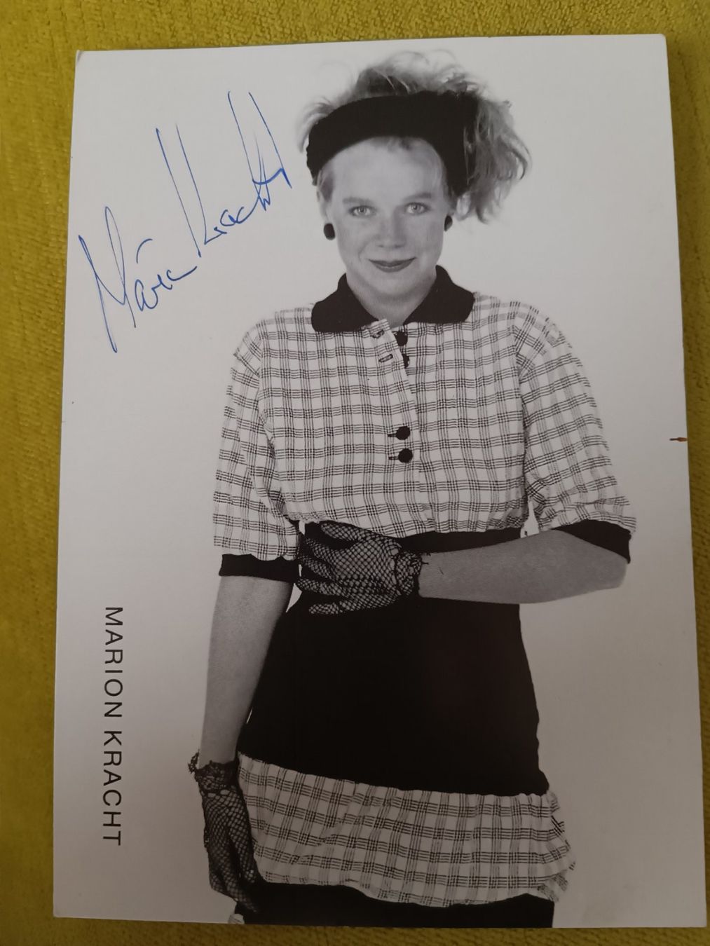 Autogramme: Marion Kracht - handsigniert – Gebraucht aus Menziken von Autogramme
