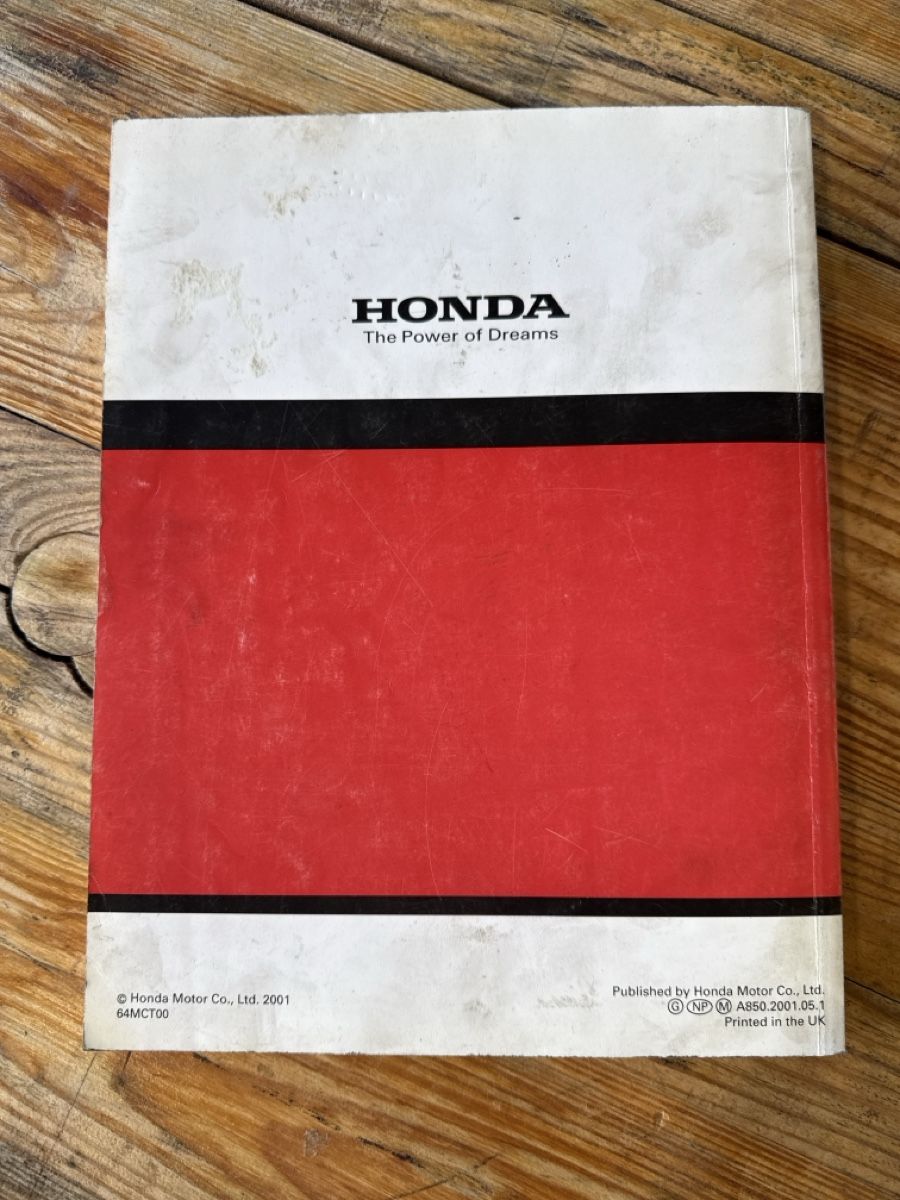 Honda Documenti: HONDA Werkstatthandbuch FJS600 Silver Wing – Usato da Buochs venduto da 18-84 1