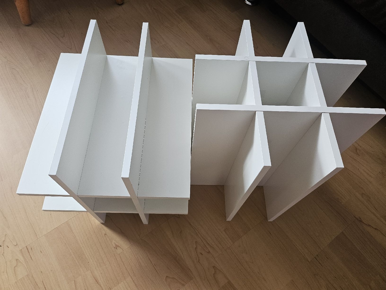 Ikea Scaffali: Weiss Wandregal / Zimmerteiler 2x 6 Fächer – Usato da Degersheim venduto da wul_5vdb 1