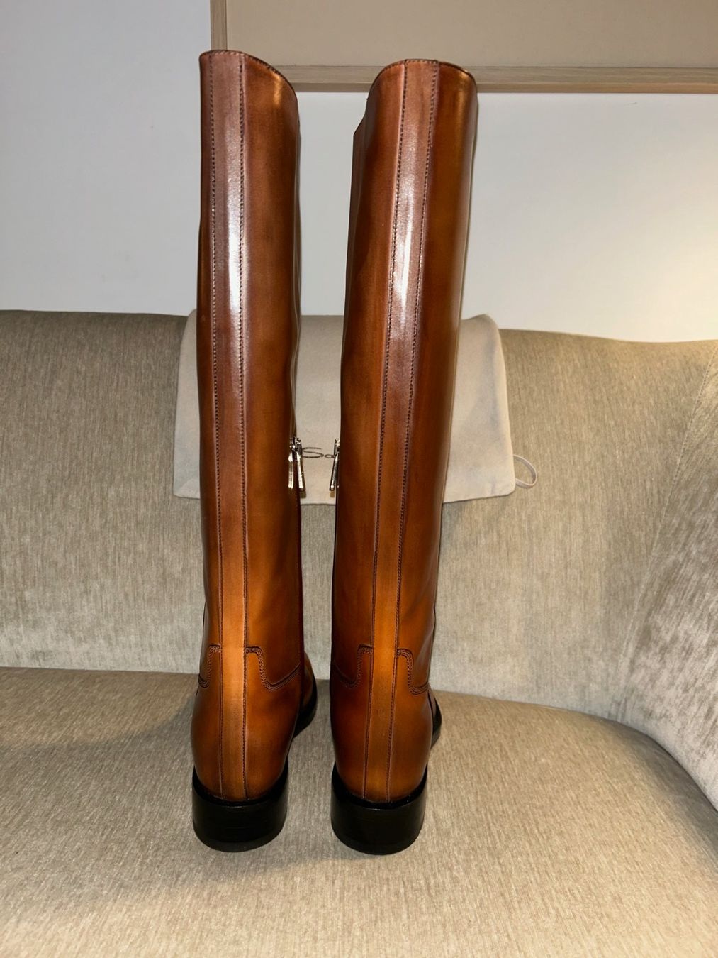 Santoni Damenschuhe: SANTONI (Reiter-)Stiefel cognacbraun – Neu (gemäss Beschreibung) aus Zürich von Viel_Freude_8 2