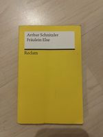 Arthur Schnitzler Fraeulein Else Reclam gebrauchter