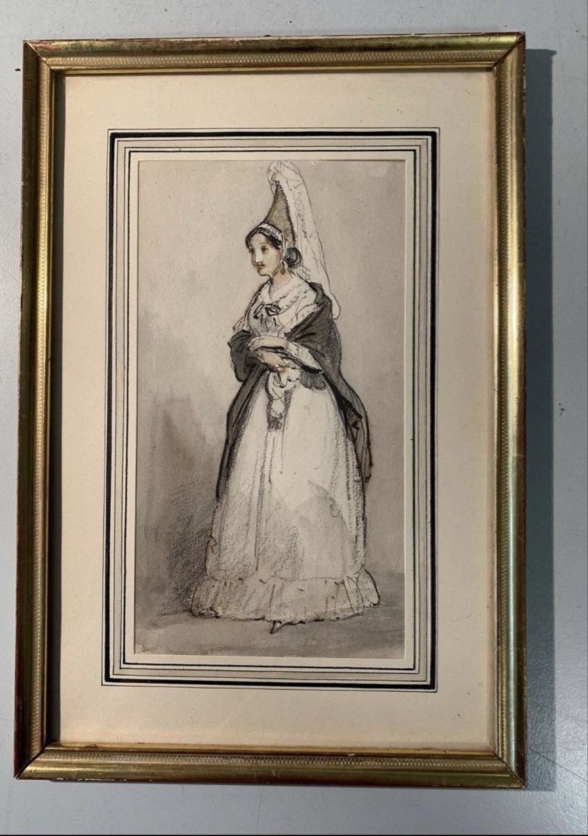 Dipinti: Paul Emile Destouches,Original Aquarell – Usato da Biel/Bienne venduto da Katja01112