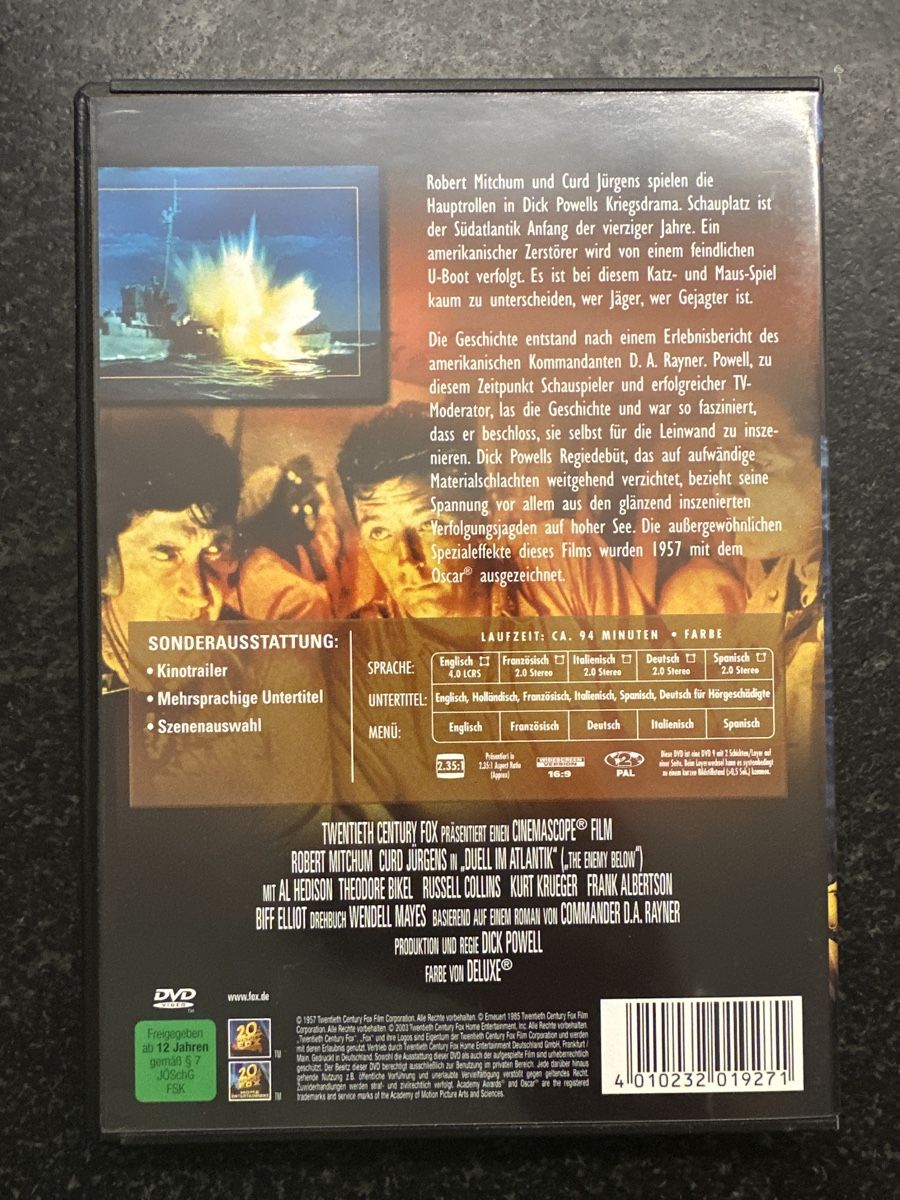 Tutti i DVDs: Duell im Atlantik - DVD – Usato da Münsingen venduto da Sim2977 1