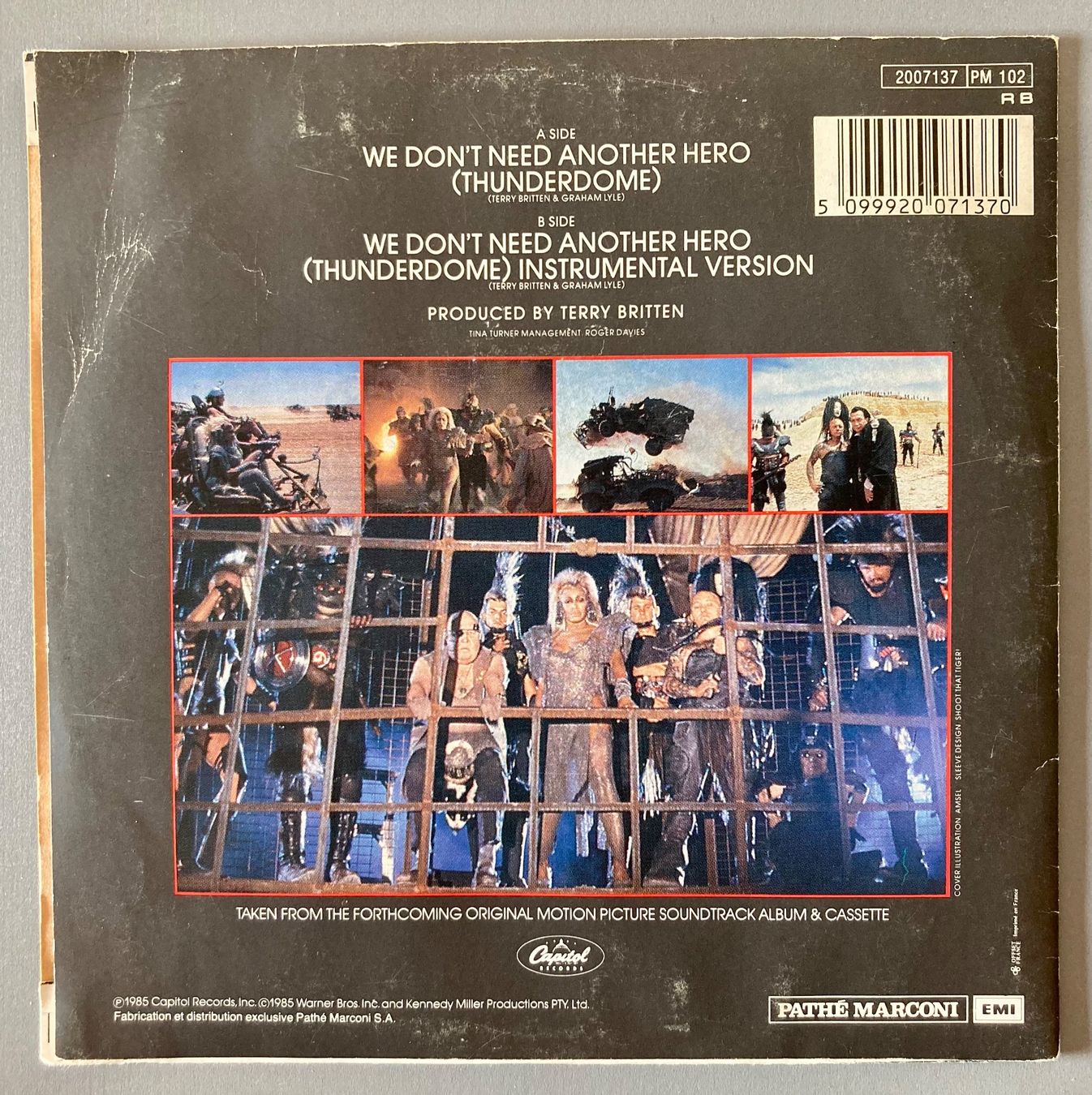 Dischi in vinile: MUSIQUE DE  FILM - MADMAX – Usato da Poliez-Pittet venduto da Newtown-Records 1