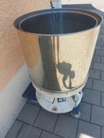 Schleudermaschine Edelstahl silber/Salatschleuder