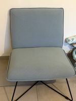Fauteuil bleu Pfister