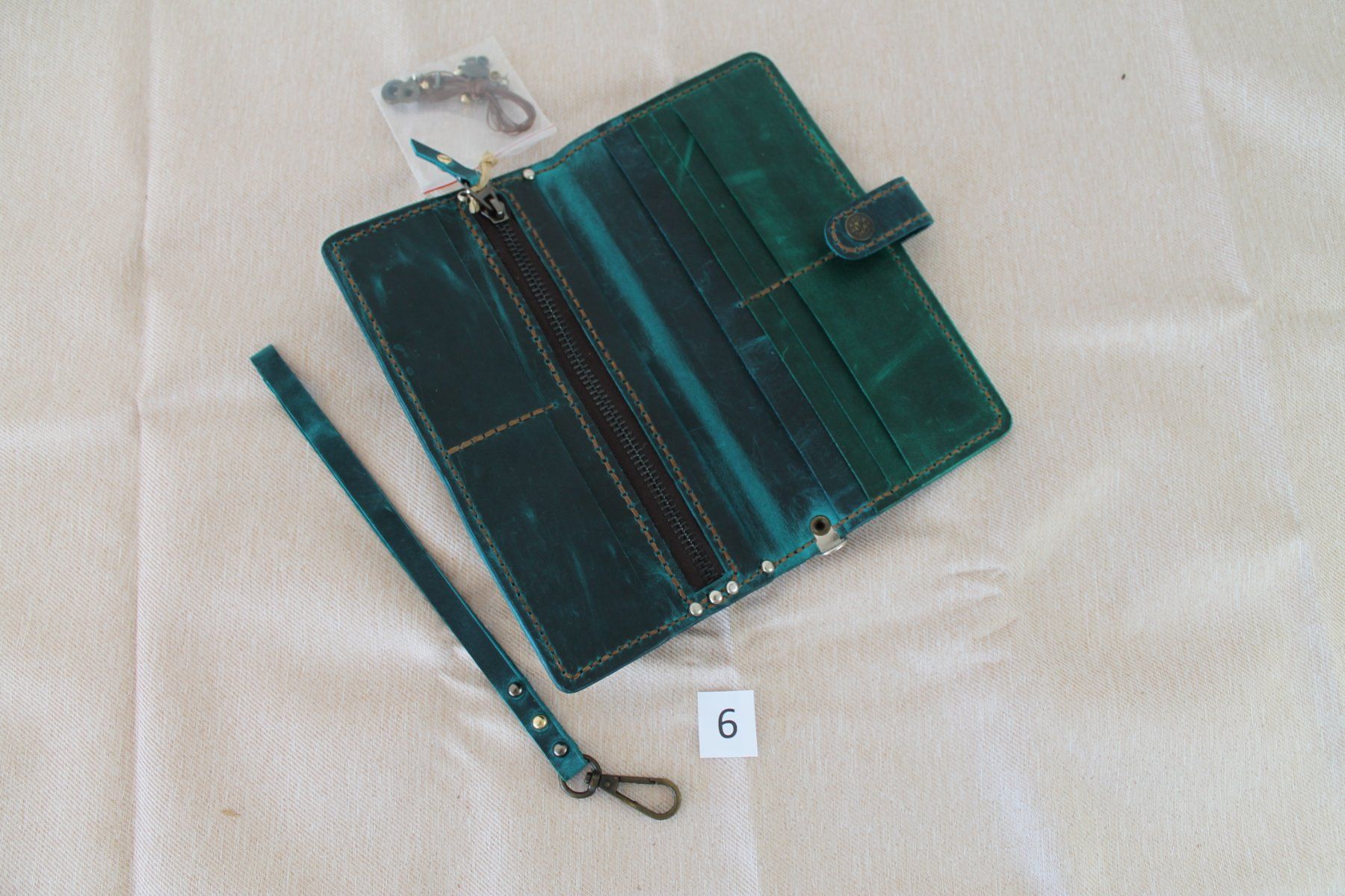 Portafogli: diverse Brieftaschen Handgemacht Leder – Nuovo (secondo la descrizione) da Zürich venduto da Global_Classics 9